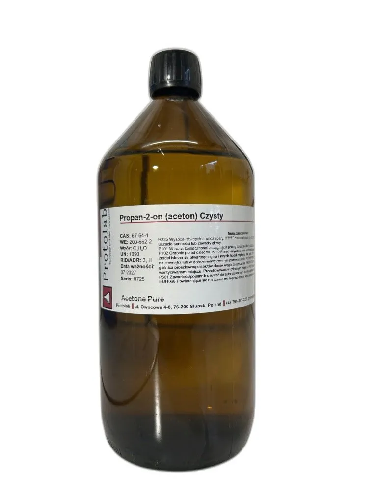 aceton czysty 1 litr — zdjęcie produktu